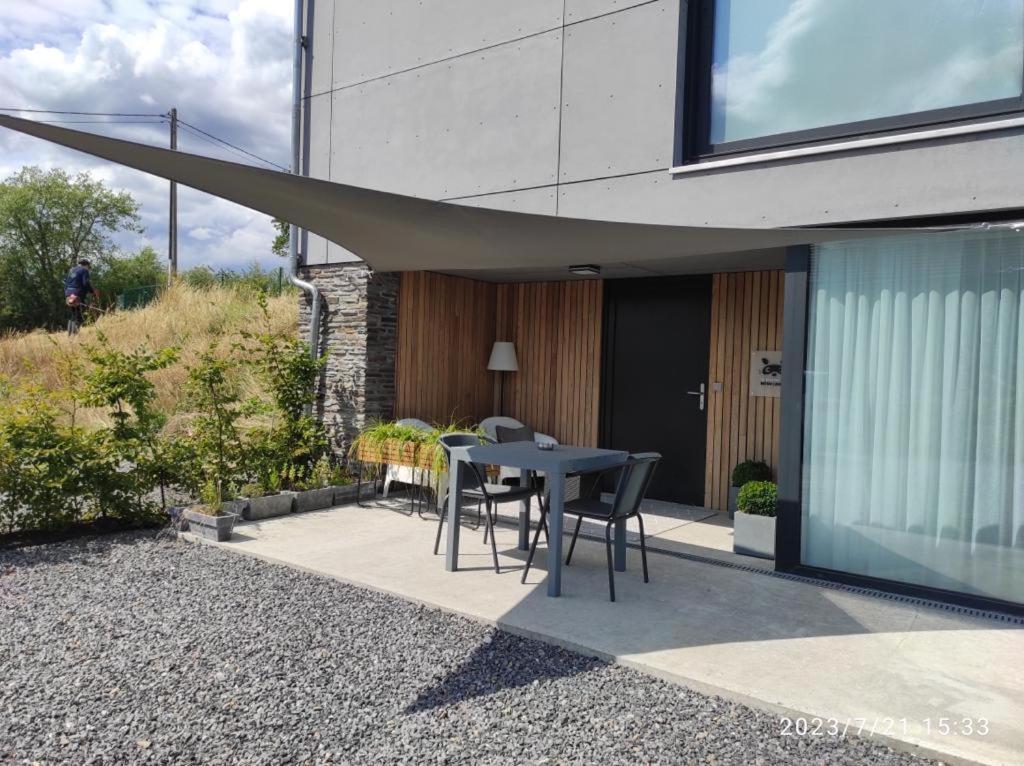 La Planque Du Raton Laveur Aparthotel Lierneux Exteriör bild